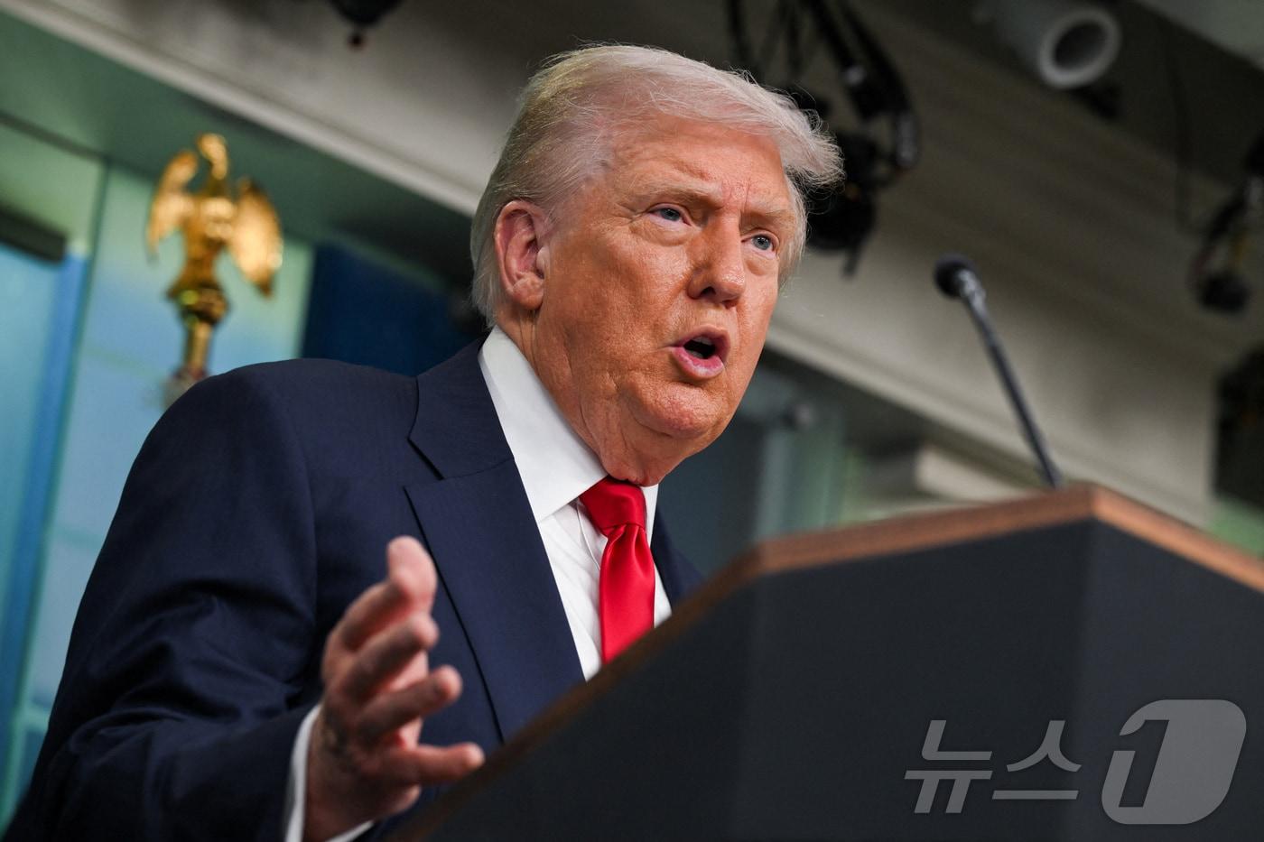 도널드 트럼프 미국 대통령./뉴스1 ⓒ 로이터=뉴스1 ⓒ News1 이창규 기자