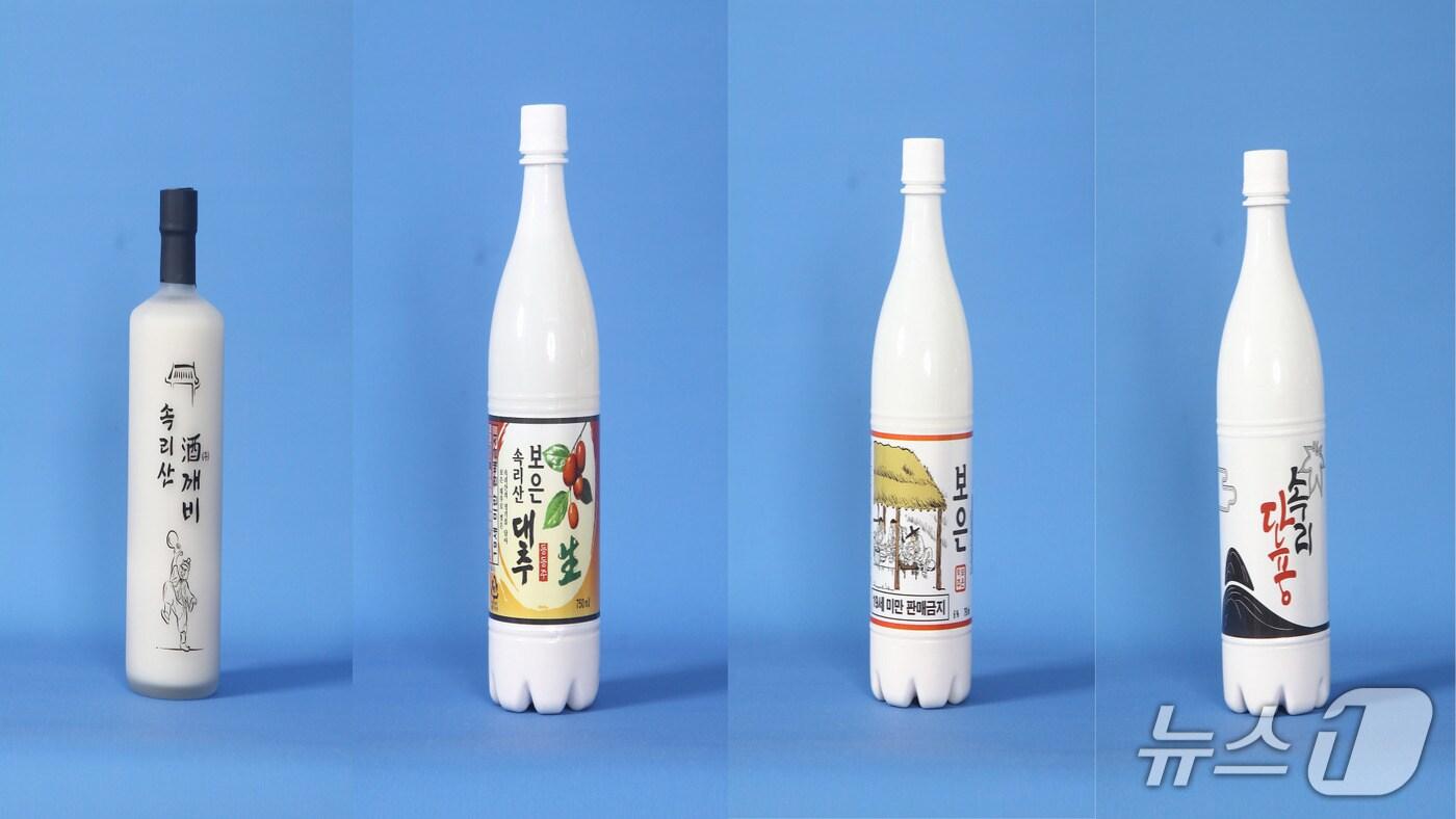 보은브루어리가 대추를 활용해 생산한 전통주(보은군 제공, 재판매 및 DB금지) /뉴스1