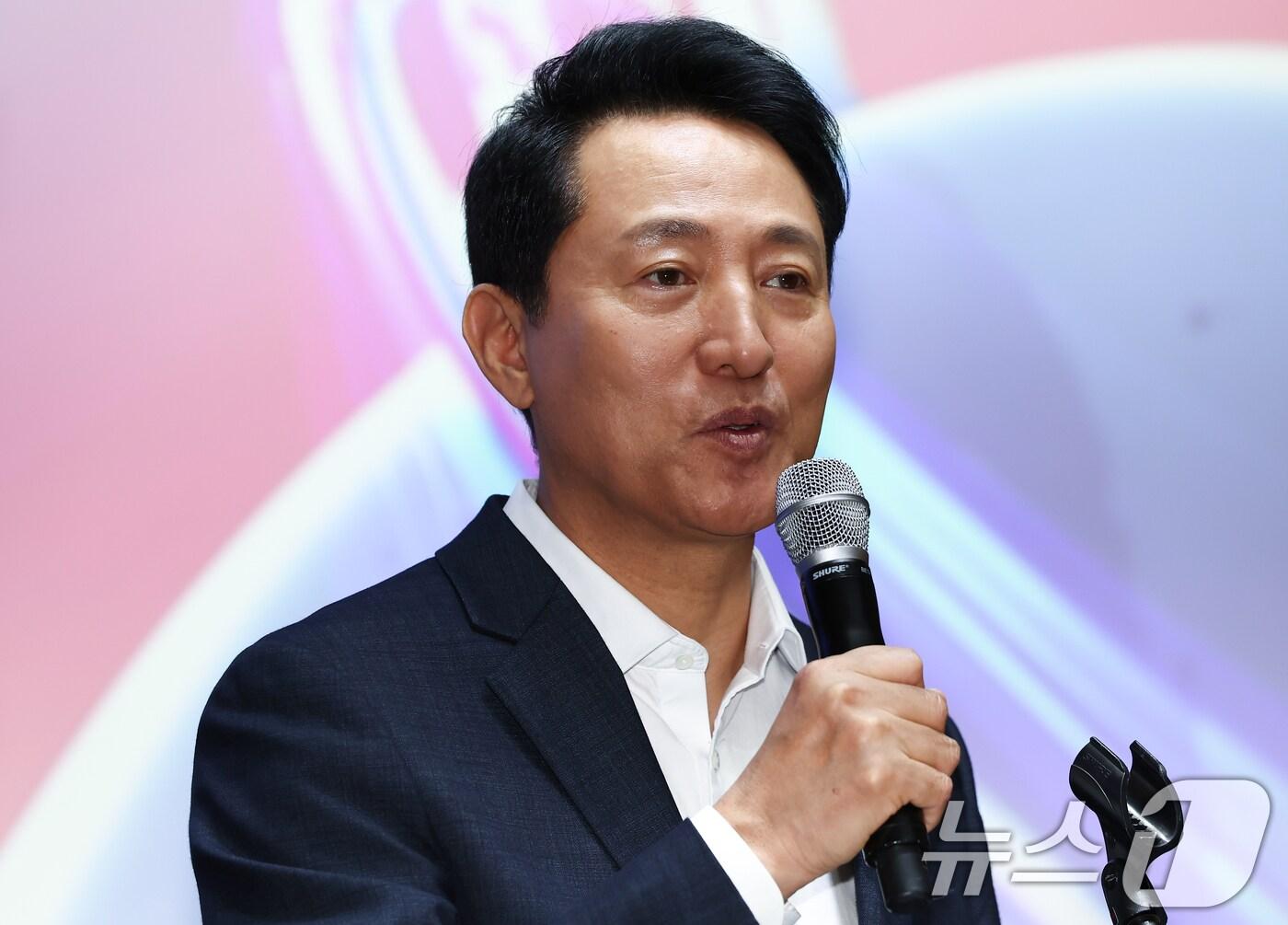 본문 이미지 - 오세훈 서울시장. 2025.8.12/뉴스1 ⓒ News1 김민지 기자