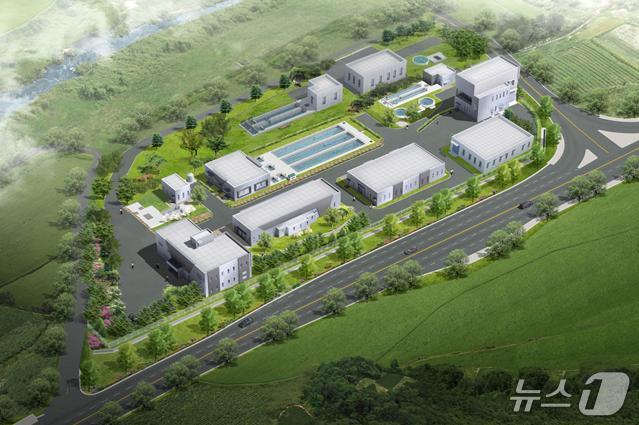 본문 이미지 - 대구 군위정수장 증설이 마무리돼 오는 15일 준공한다. 이미지는 조감도.(대구시 제공. 재판매 및 DB 금지)/뉴스1