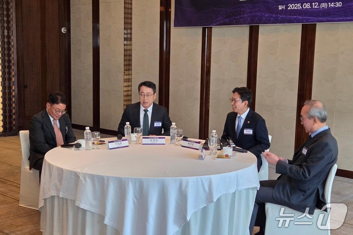 배경훈 과학기술정보통신부 장관이 AI 혁신펀드 운용규모를 기존 대비 3배 이상 늘리는 등 민관 AI투자 진흥에 나서겠다고 밝혔다. 2025.08.12/뉴스1 ⓒNews1 김정현 기자