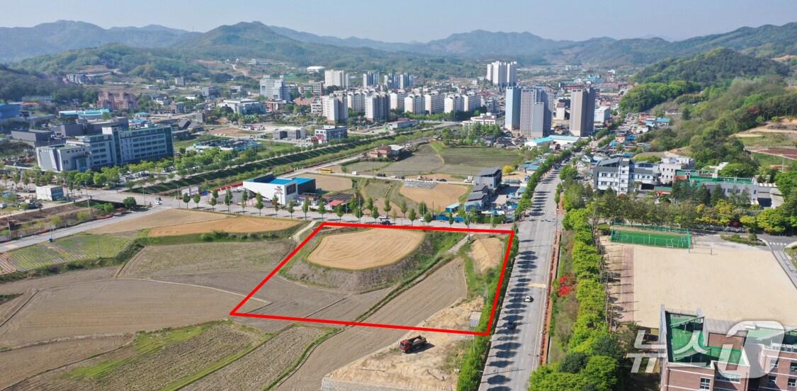 본문 이미지 - 전북 임실군에 총 1000세대의 공공임대와 민간임대, 분양아파트가 건립된다. 사진은 임실읍 반할주택 예정지.&#40;임실군제공. 재판매 및 DB금지&#41;2025.8.12/뉴스1