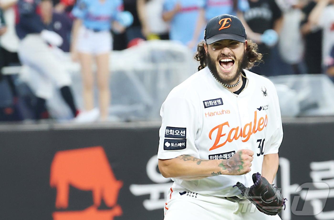 한화 이글스 외국인 투수 코디 폰세. 2025.8.12/뉴스1 ⓒ News1 김기남 기자