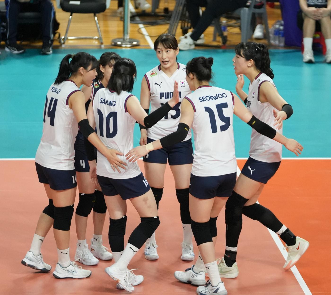 본문 이미지 - 한국 여자배구대표팀&#40;대한배구협회 제공&#41; 