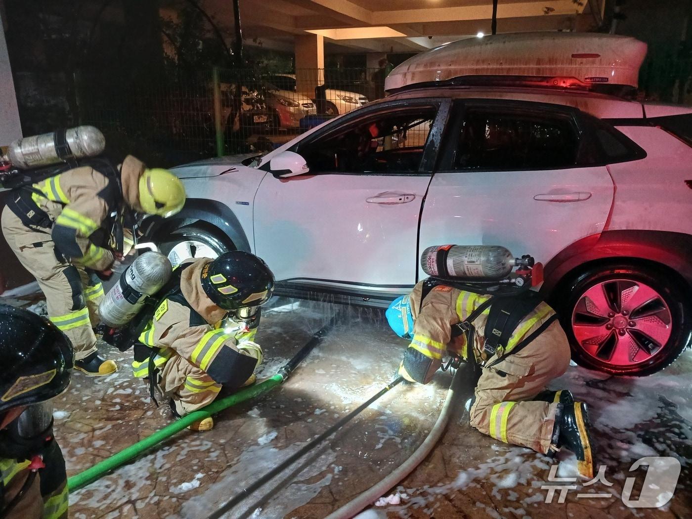 본문 이미지 - 화재현장(인천소방본부 제공.재판매 및 DB금지)