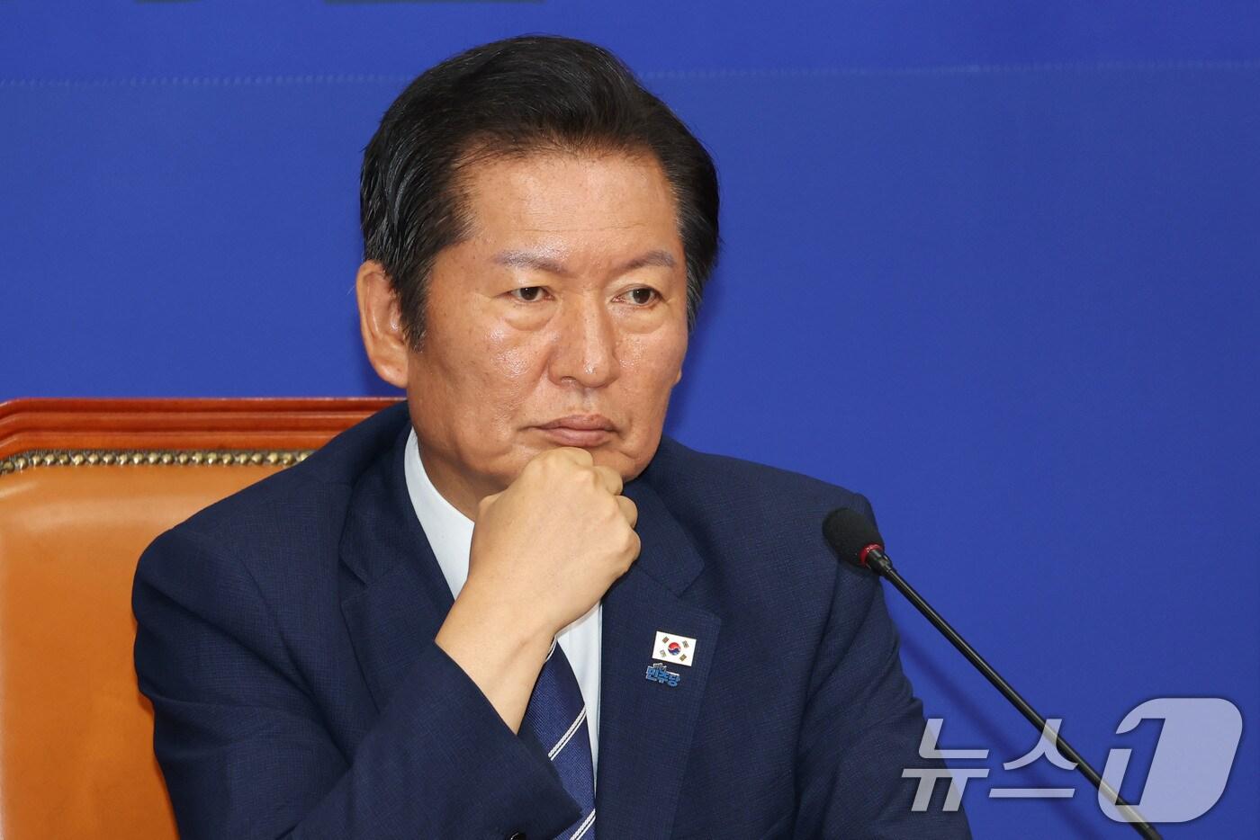 정청래 더불어민주당 대표. 2025.8.13/뉴스1 ⓒ News1 이광호 기자