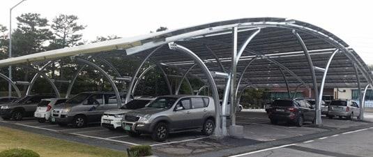 본문 이미지 - 캐노피형 태양광 예시 (산업통상자원부 제공) 2025.08.13 /뉴스1