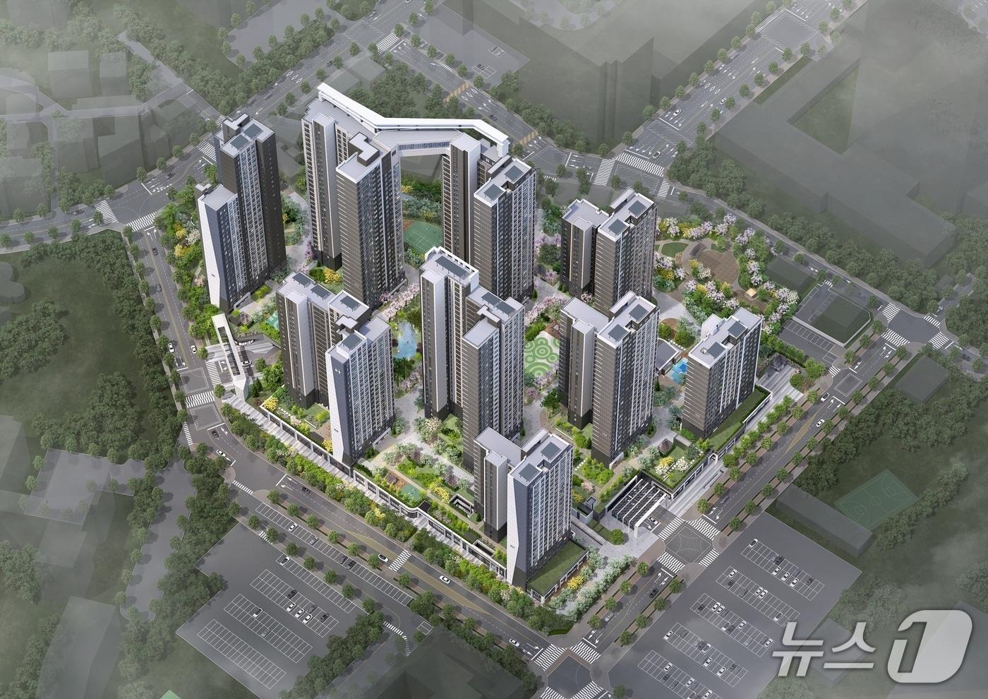 '디에이치 아델스타' 단지 조감도( 