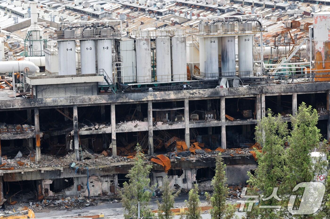 대형 화재가 발생했던 금호타이어 광주공장. 2025.8.13/뉴스1 ⓒ News1 김태성 기자