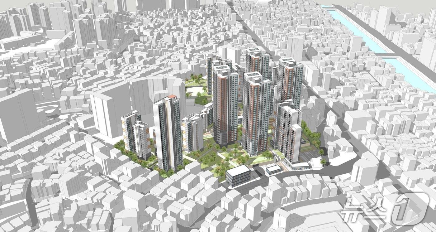 응암동 700번지 조감도 (서울시 제공) 뉴스1 ⓒ News1