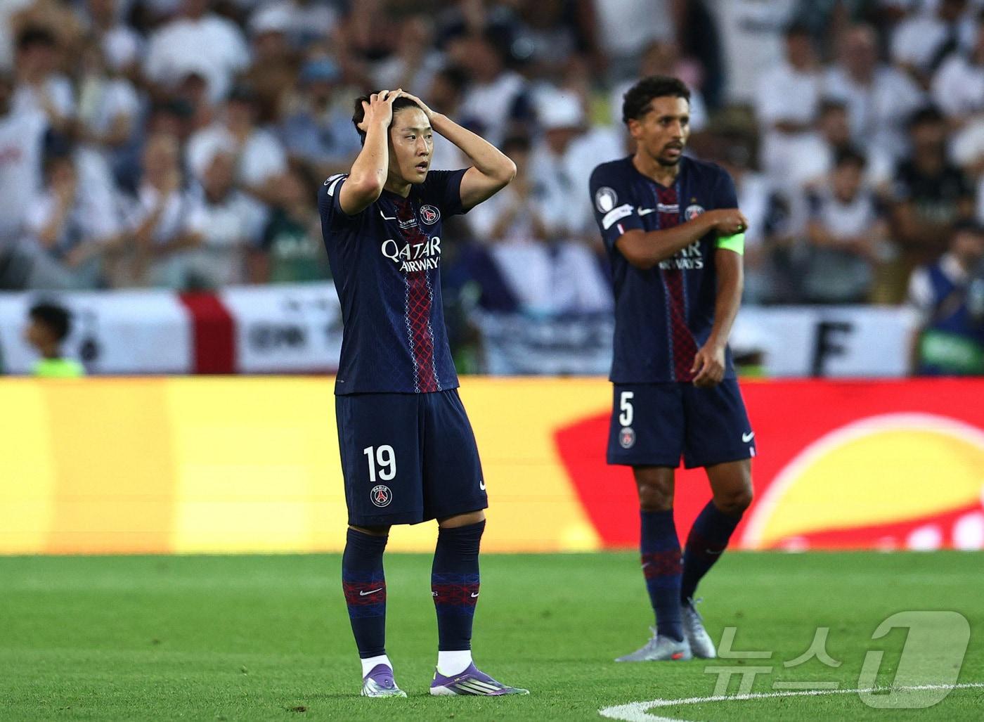 본문 이미지 - PSG의 이강인.  ⓒ 로이터=뉴스1