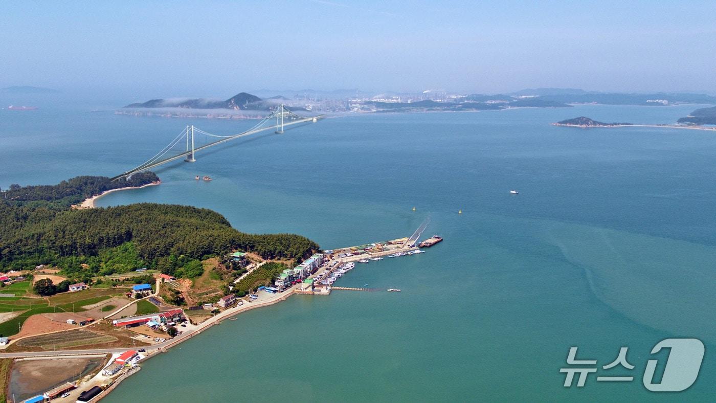 가로림만 해상교량 예상도(태안군 제공. 재판매 및 DB금지)2025.8.14/뉴스1