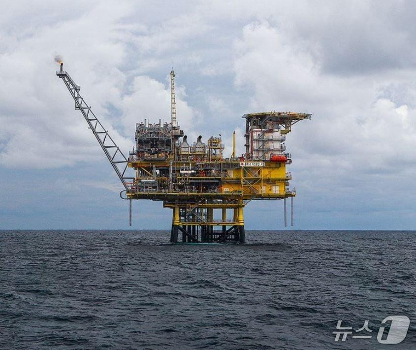 본문 이미지 -  동해가스전 전경 &#40;한국석유공사 제공&#41; /뉴스1 ⓒ News1 