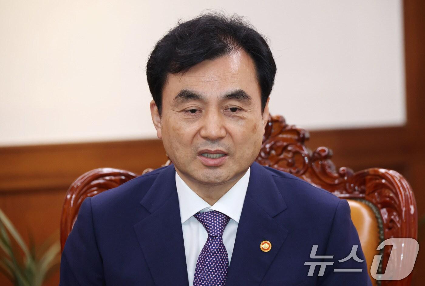 안규백 국방부 장관. 2025.8.14/뉴스1 ⓒ News1 이광호 기자