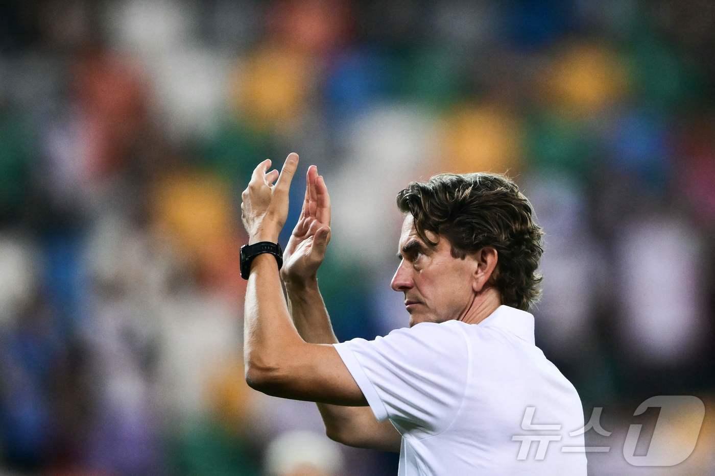 토마스 프랭크 토트넘 감독. ⓒ AFP=뉴스1