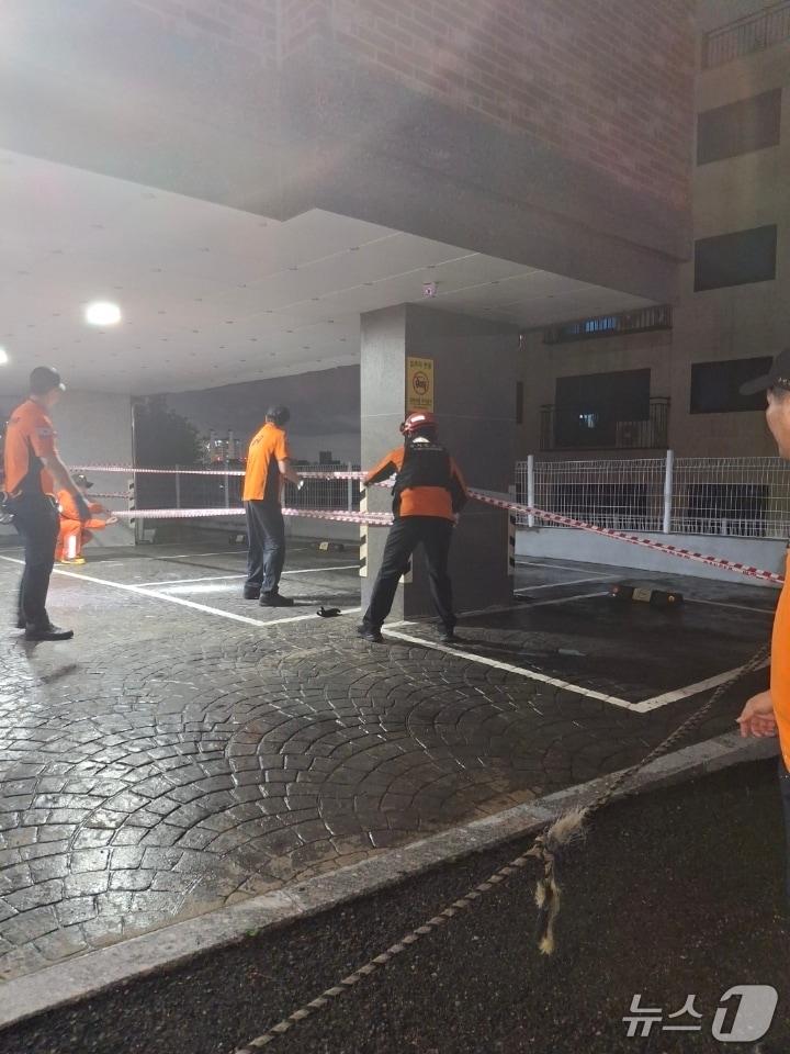 본문 이미지 - 사고 현장. (경기도소방재난본부 제공. 재판매 및 DB 금지) 2025.8.14/뉴스1