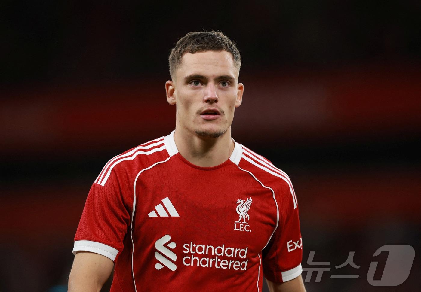 리버풀의 플로리안 비르츠. ⓒ 로이터=뉴스1