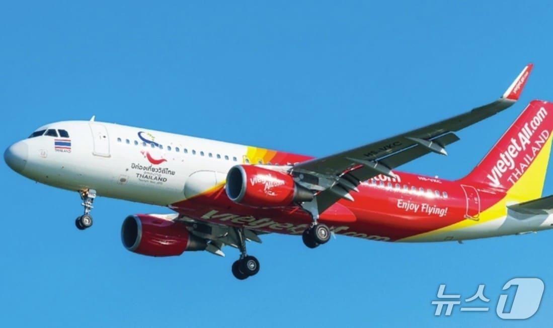 본문 이미지 - 비엣젯항공의 자회사인 타이비엣젯항공이 10월부터 &#39;인천~방콕&#39; 노선을 취항한다.&#40;타이비엣젯항공 제공&#41;