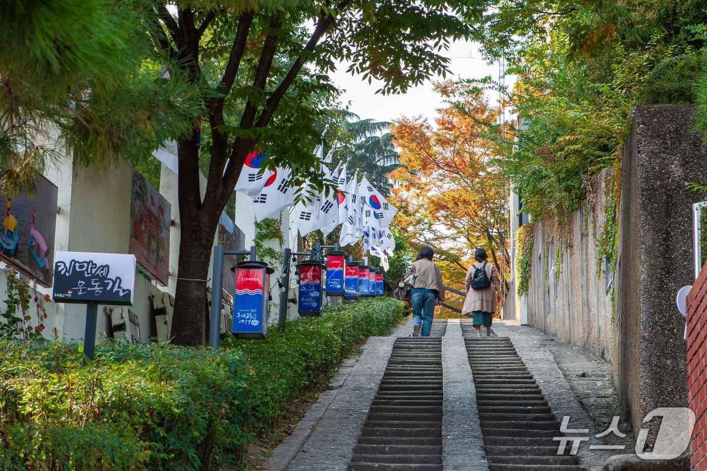 1919년 3월 1일 만세운동을 하기 위해 이용한 솔밭길인 3.1만세운동길&#40;한국관광공사 제공&#41;