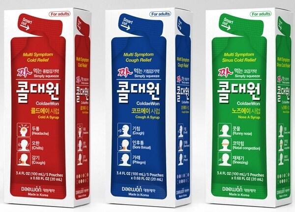 본문 이미지 - 대원제약이 판매 중인 짜 먹는 감기약 '콜대원'.(대원제약 제공)/뉴스1
