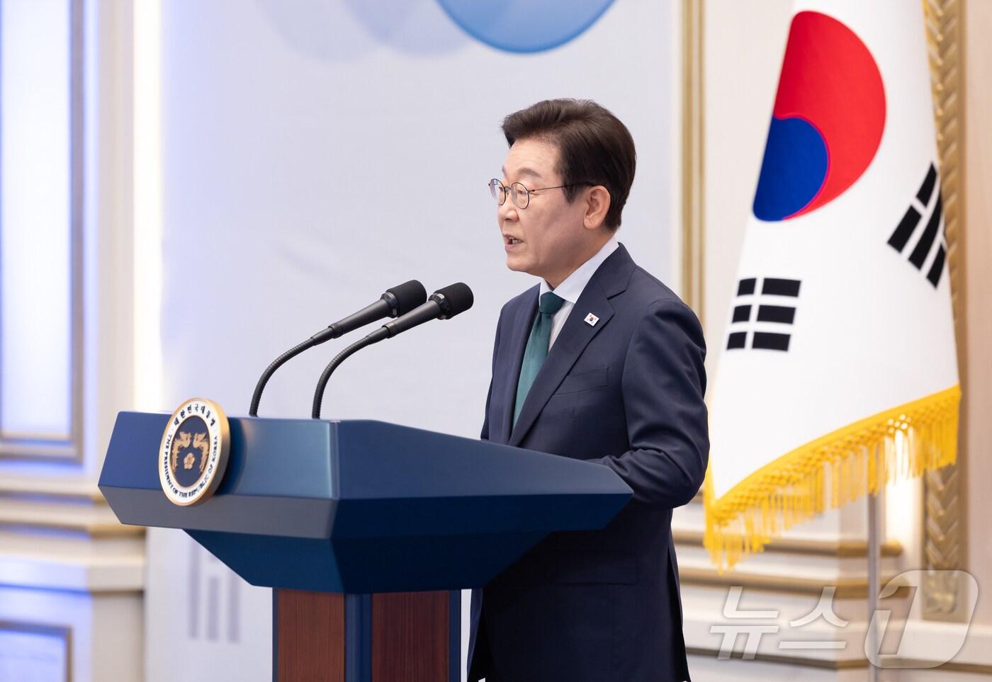 이재명 대통령. &#40;대통령실 제공. 재판매 및 DB금지&#41; 2025.8.14/뉴스1 ⓒ News1 이재명 기자