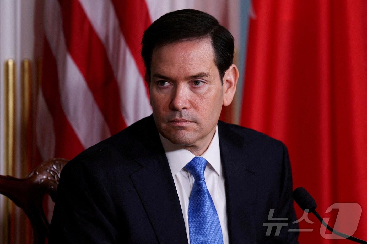 마코 루비오 미국 국무부 장관. 2025.7.16 ⓒ 로이터=뉴스1 ⓒ News1 강민경 기자
