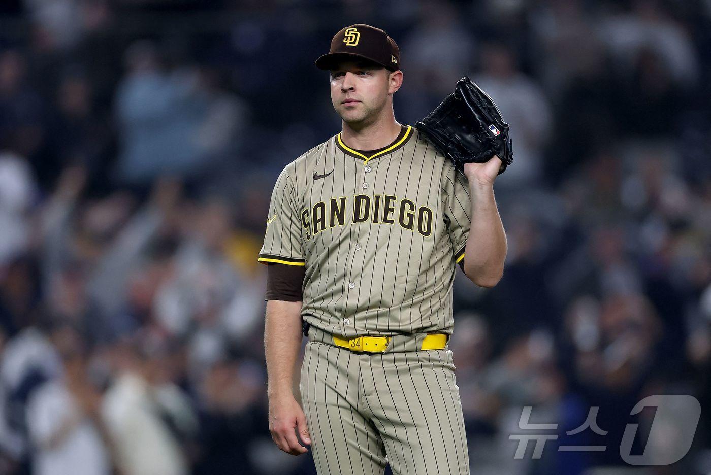 샌디에이고 파드리스 투수 마이클 킹은 LA 다저스와 원정 3연전을 앞둔 15일(한국시간) 부상자 명단에 올랐다. ⓒ AFP=뉴스1