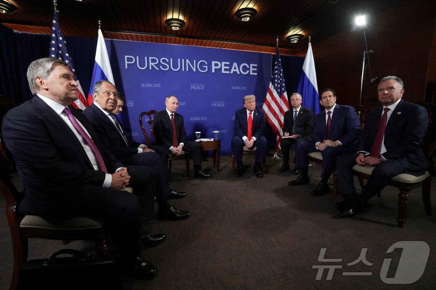 8월 미국 알래스카에서 열린 미러 정상회담.. 2025.08.15. ⓒ AFP=뉴스1 ⓒ News1 류정민 특파원