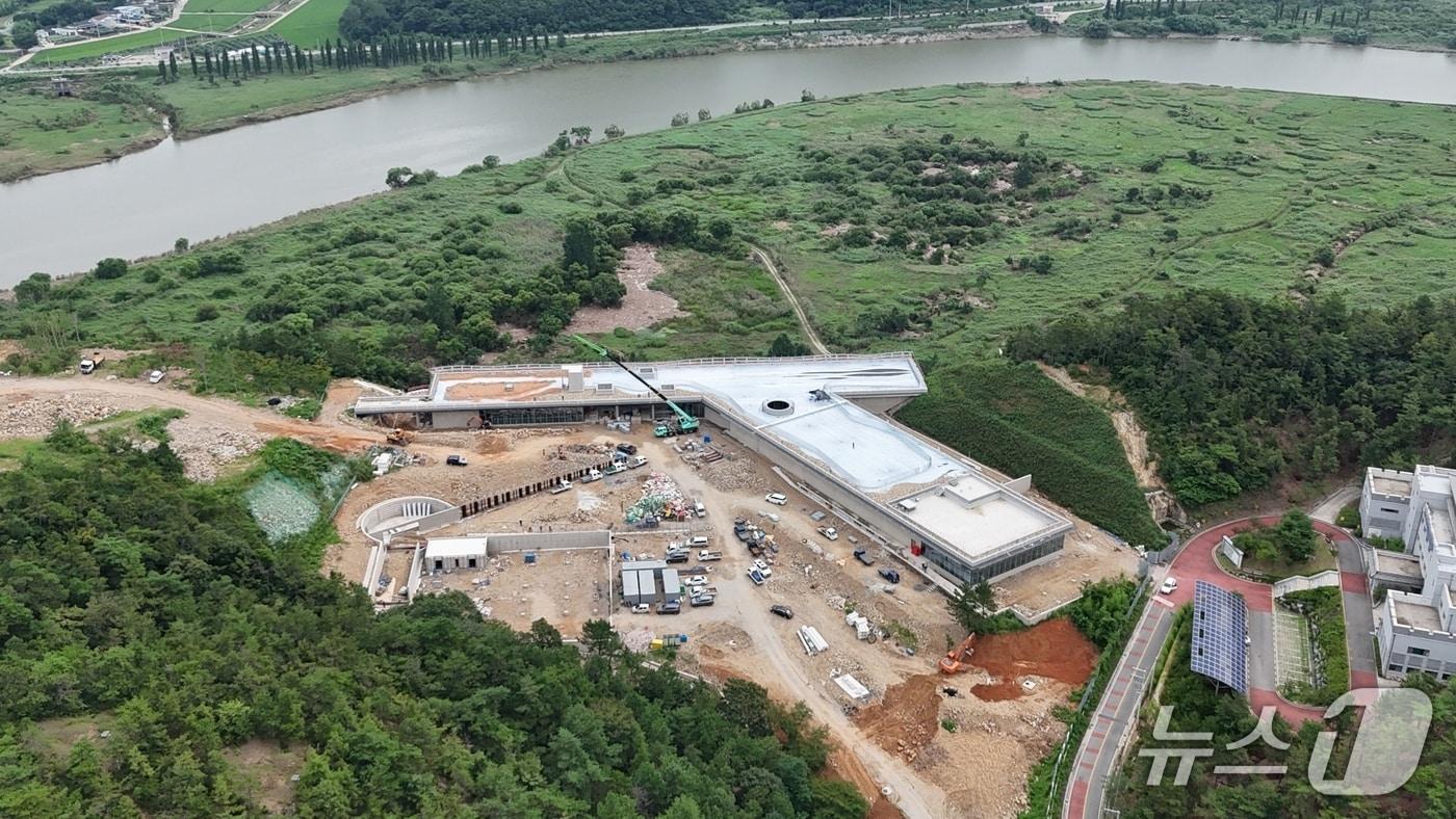 남도의병역사박물관 공사 현장 모습.(전남도 제공. 재판매 및 DB금지) 2025.8.16/뉴스1