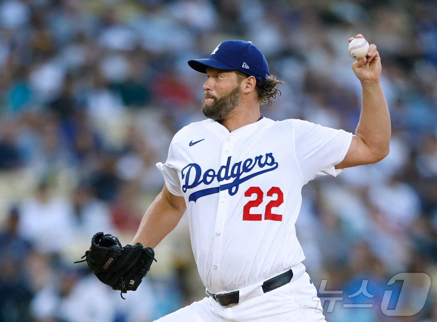 본문 이미지 - 클레이튼 커쇼(LA 다저스). ⓒ AFP=뉴스1