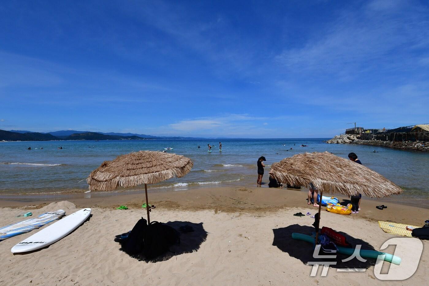 경북 포항시 북구 흥해읍 용한리 해수욕장 앞 바다. (뉴스1 자료) ⓒ News1 최창호 기자