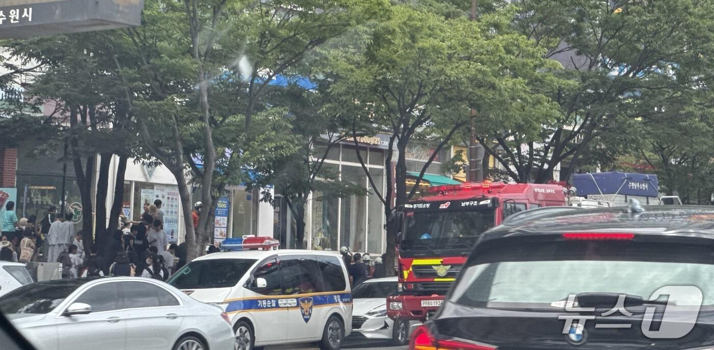 사고 현장. (독자 제공. 재판매 및 DB 금지) 2025.8.17/뉴스1