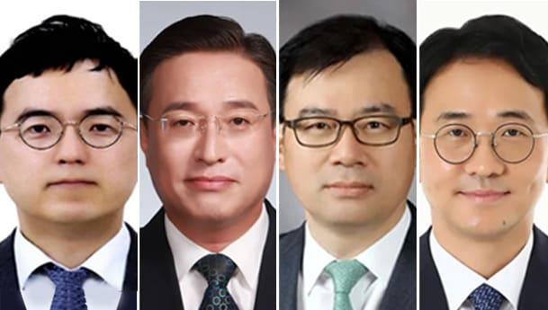 본문 이미지 - 왼쪽부터 구자현 서울고검장, 이정현 법무연수원 연구위원, 주영환 전 부산고검 차장검사, 예세민 전 춘천지검장. /뉴스1