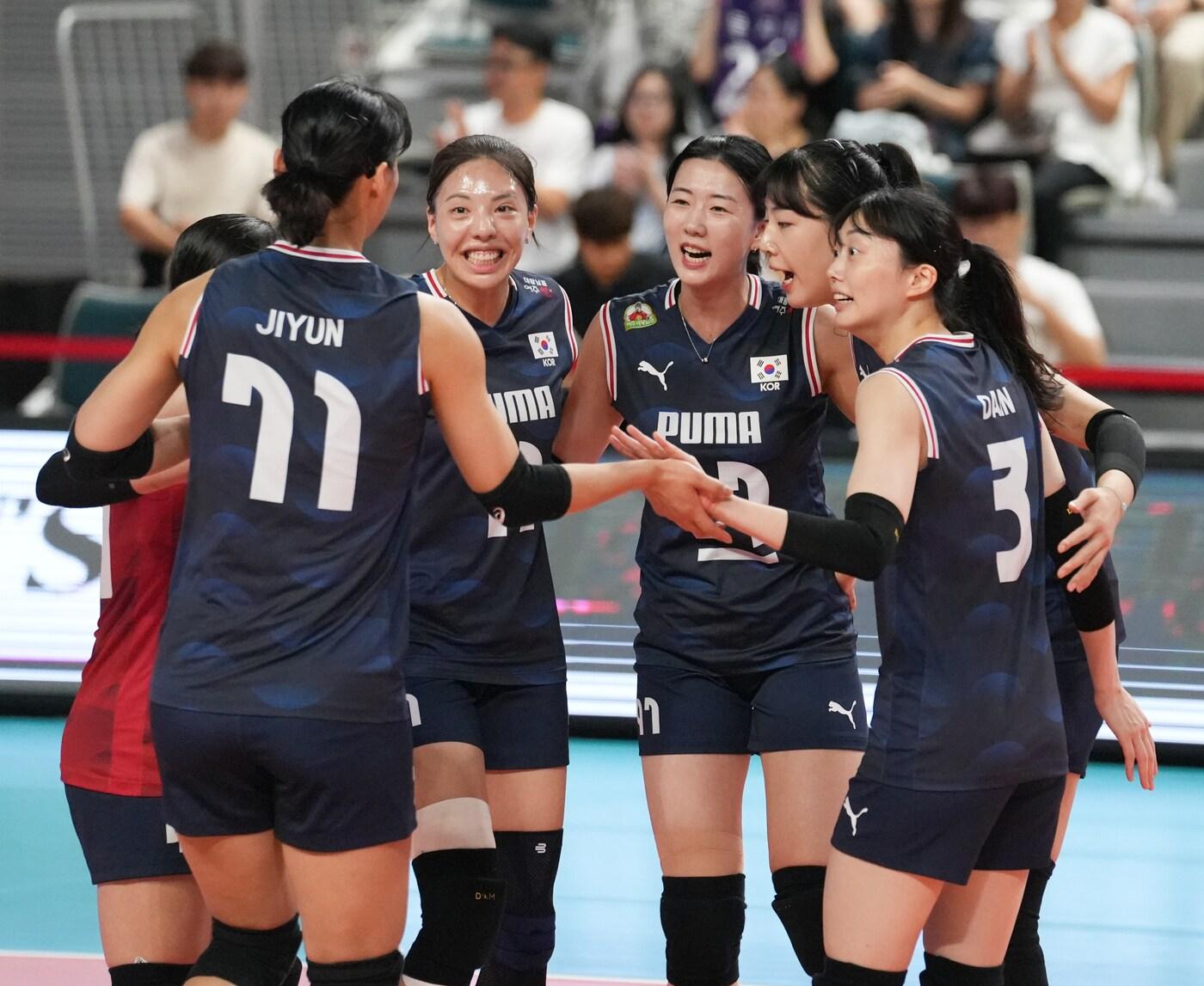본문 이미지 - 한국여자배구대표팀&#40;대한배구협회 제공&#41; 