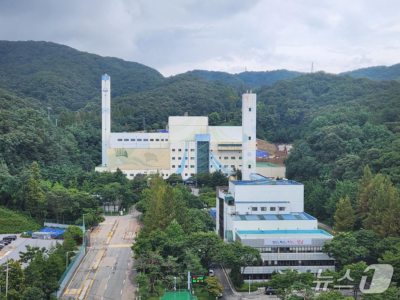 본문 이미지 - 경기 성남시 중원구 상대원동 환경에너지시설 전경.(성남시 제공. 재판매 및 DB금지)/뉴스1