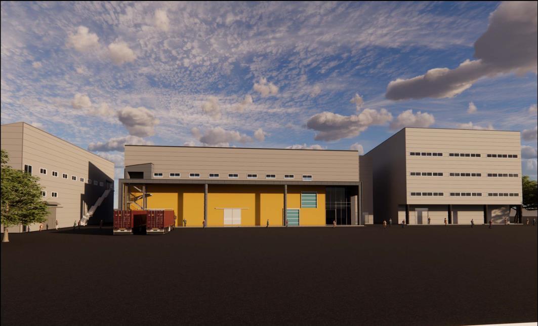 본문 이미지 - '수산물산지거점유통센터' 조감도.(충남도 제공. 재판매 및 DB금지)/뉴스1 