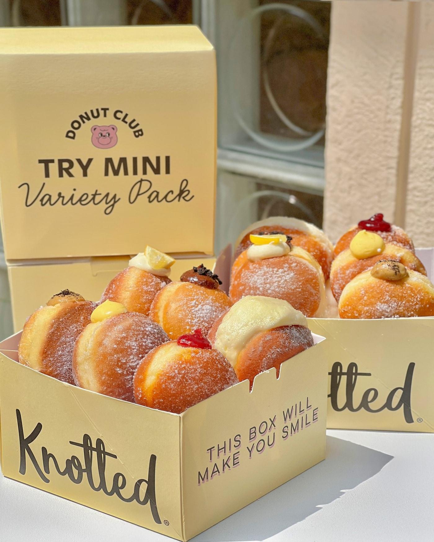 본문 이미지 - 노티드 베스트 도넛 6종 담은 &#39;버라이어티 팩&#39;.&#40;노티드 제공&#41;