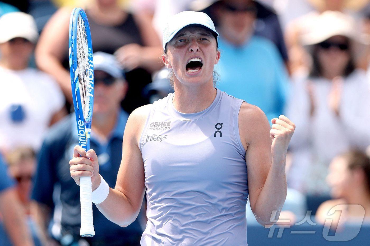 이가 시비옹테크.ⓒ AFP=뉴스1