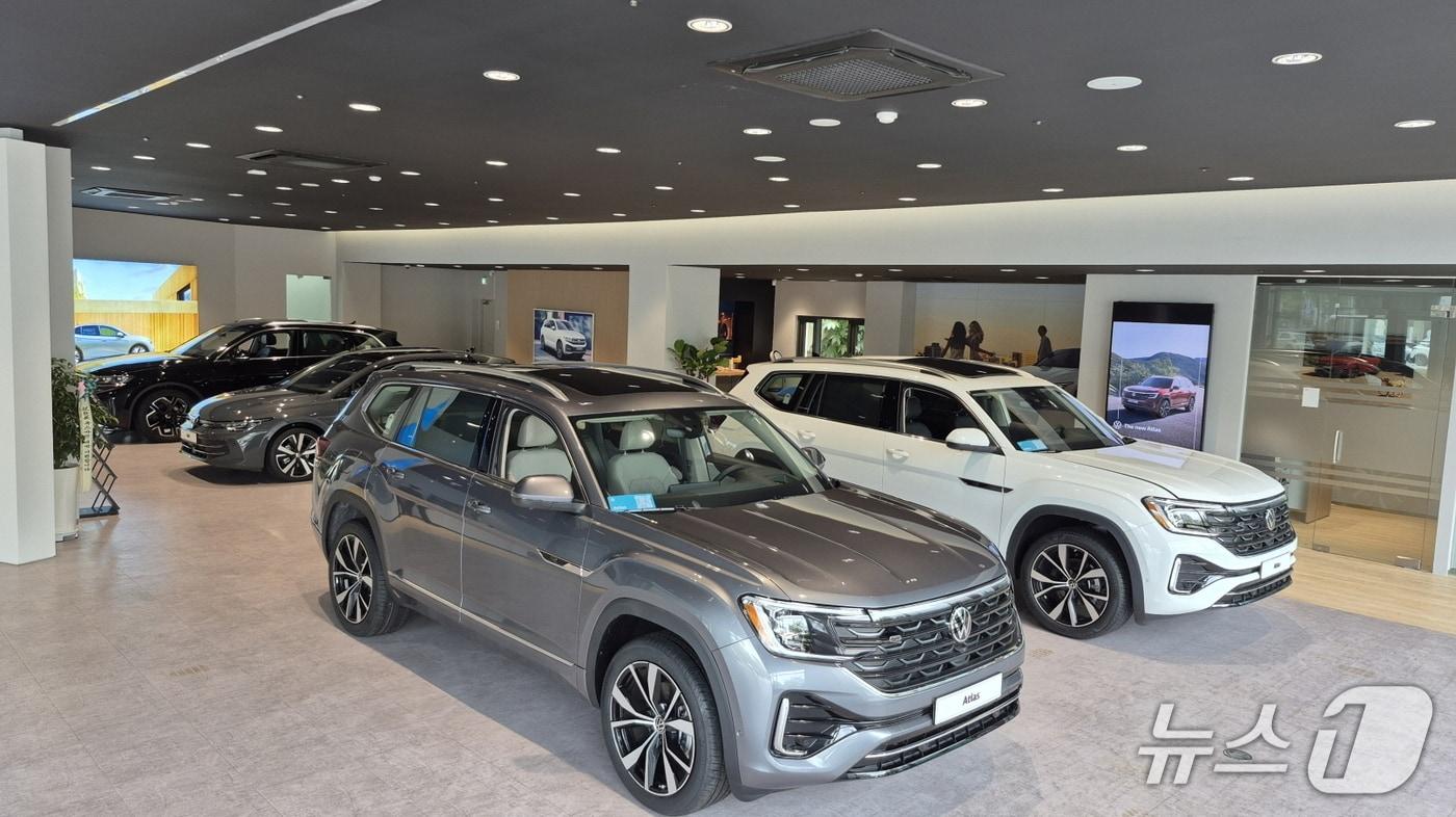 폭스바겐 공식 딜러 클라쎄오토 동래 전시장