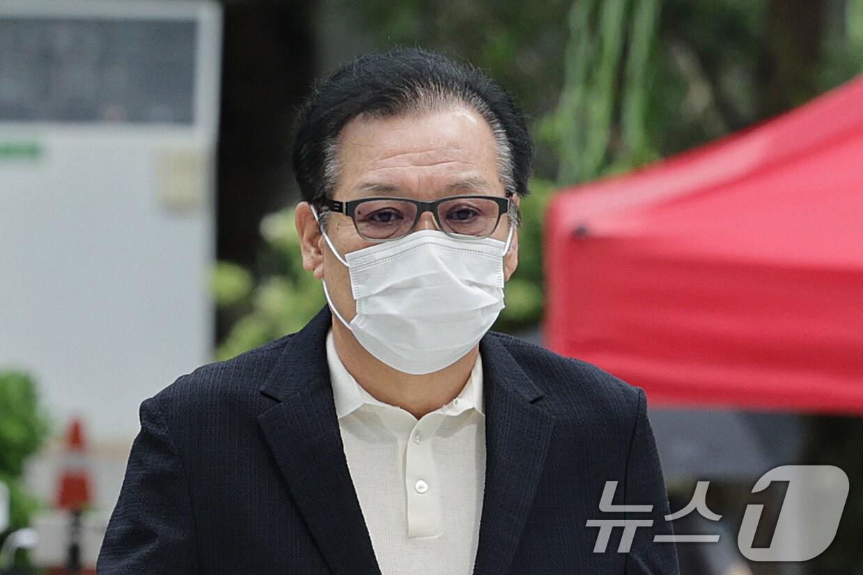 본문 이미지 - &#39;건진법사&#39; 전성배 씨. 2025.8.18/뉴스1 ⓒ News1 신웅수 기자