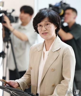 본문 이미지 - 원민경 여성가족부 장관 후보자 . 2025.8.18/뉴스1 ⓒ News1 오대일 기자