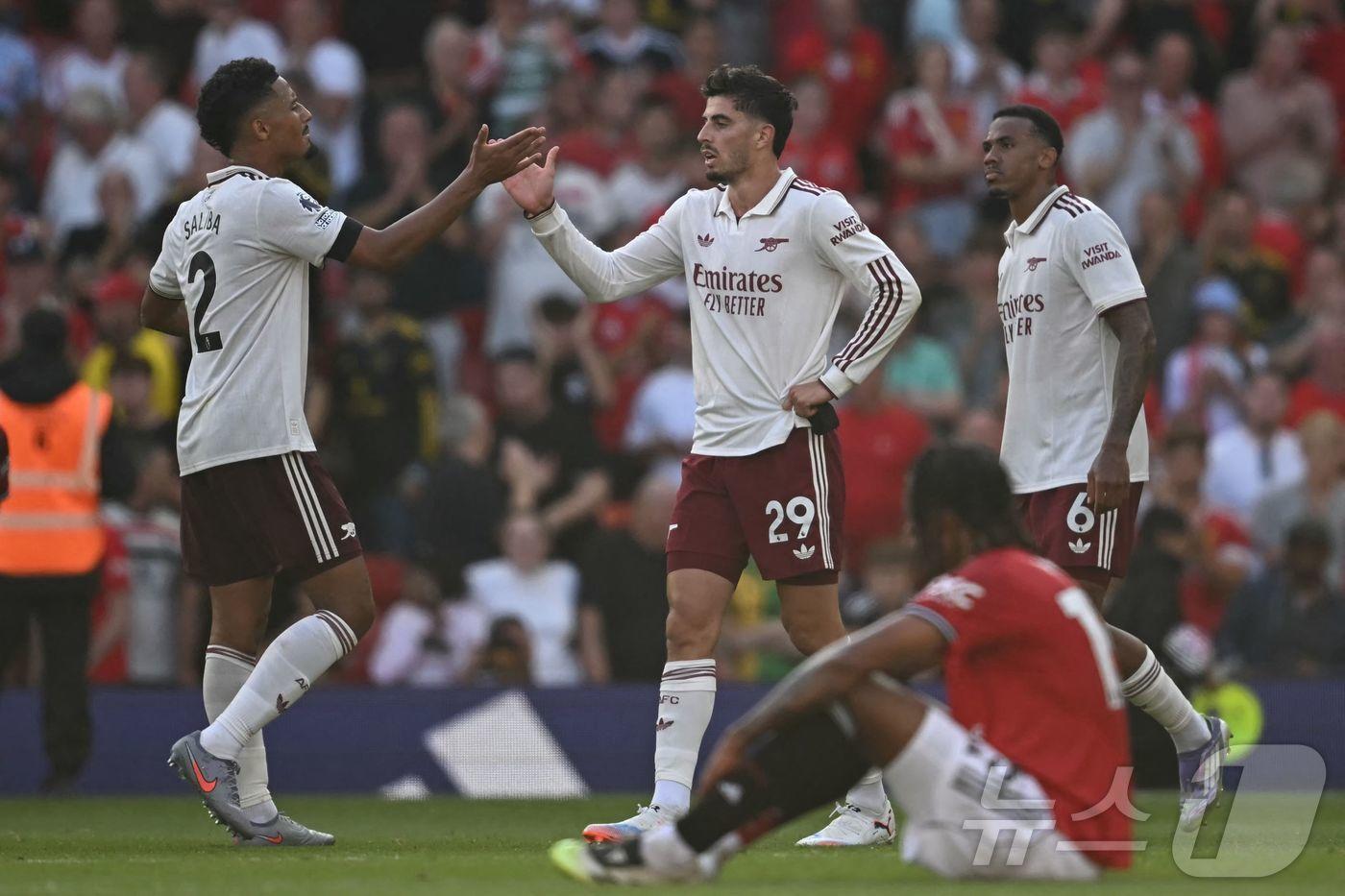 맨유가 EPL 개막전서 아스널에 패했다. ⓒ AFP=뉴스1