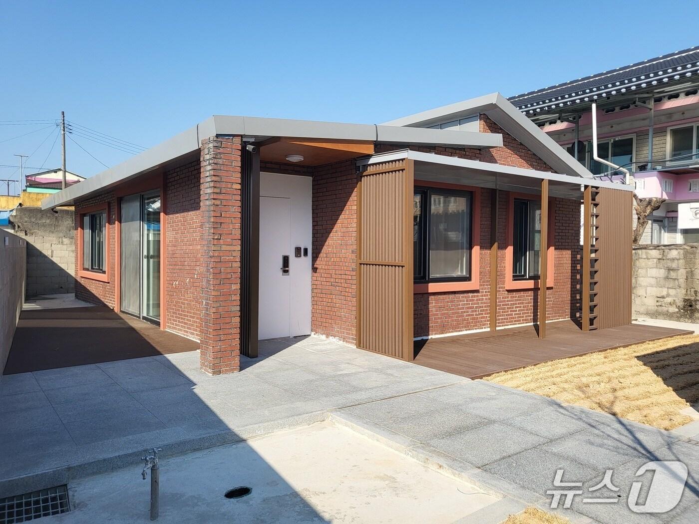 본문 이미지 - 전북 남원시의 &#39;남원피움하우스&#39;&#40;하정동. 단독주택형&#41;.&#40;남원시 제공. 재판매 및 DB금지&#41;/뉴스1 