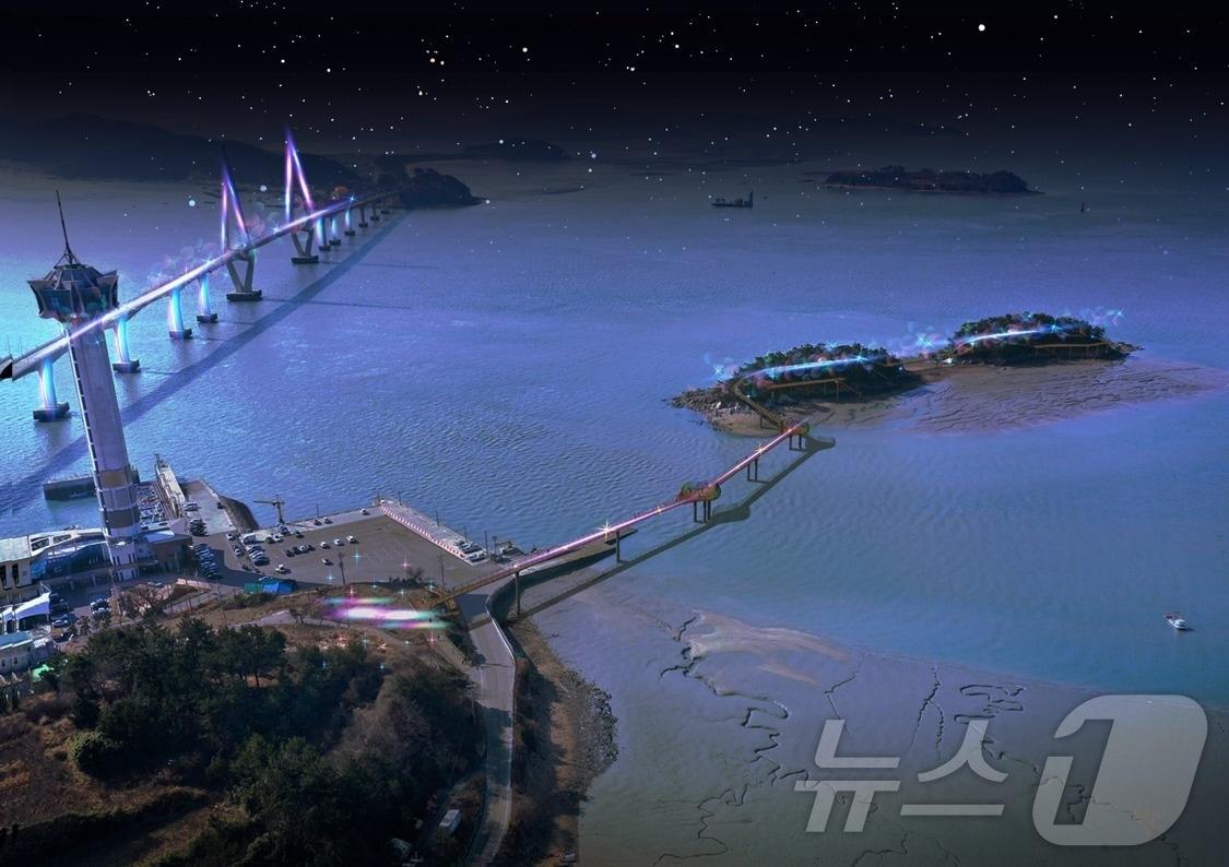 본문 이미지 - 전남 영광 칠산타워주변 조감도.&#40;영광군 제공. 재배포 및 DB 금지&#41;