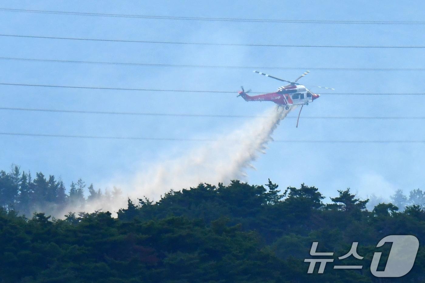 본문 이미지 - 산불 헬기 자료 사진 ⓒ News1 DB