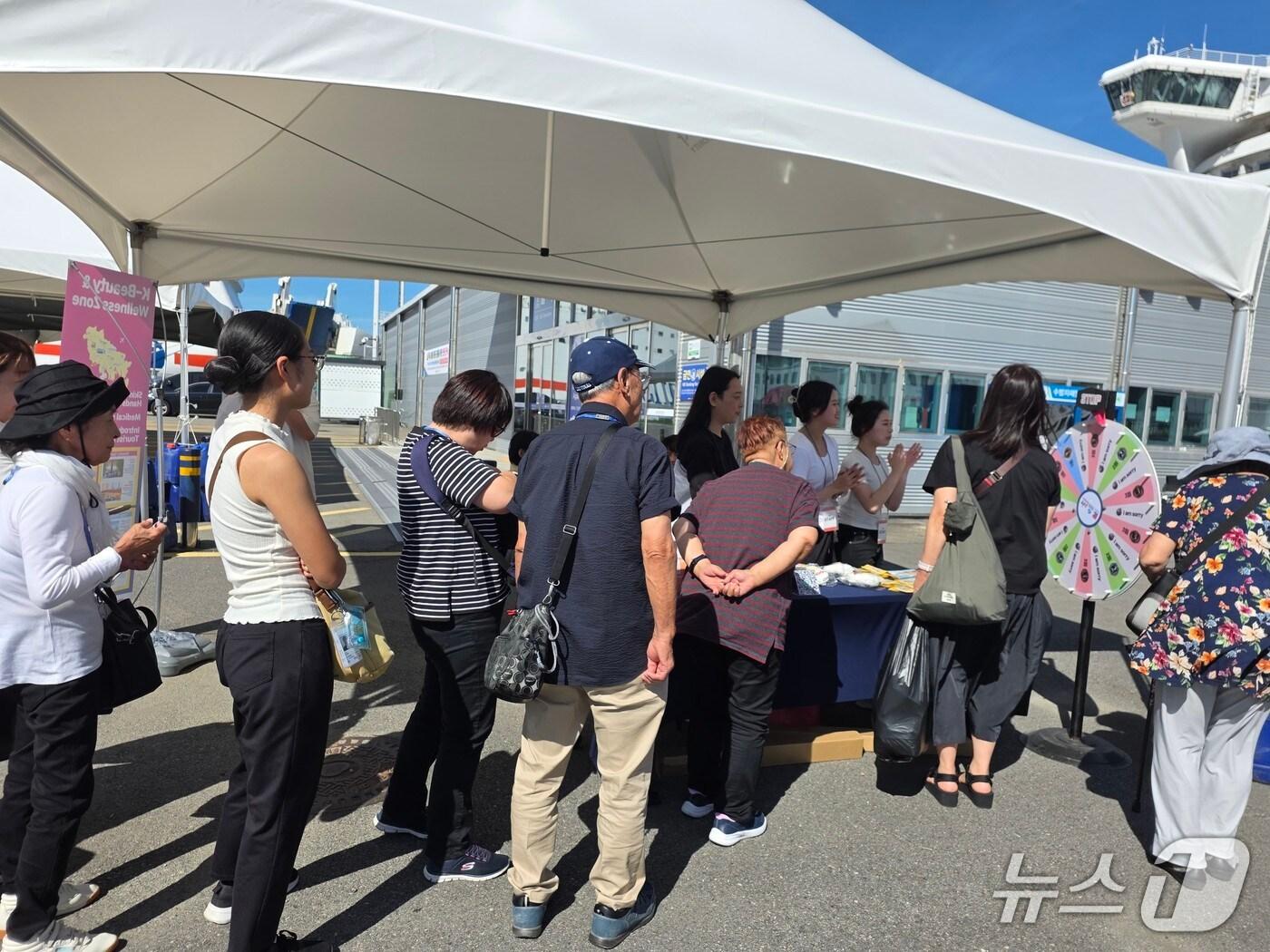 본문 이미지 - 부산의료관광 부스.(부산경제진흥원 제공. 재판매 및 DB금지)