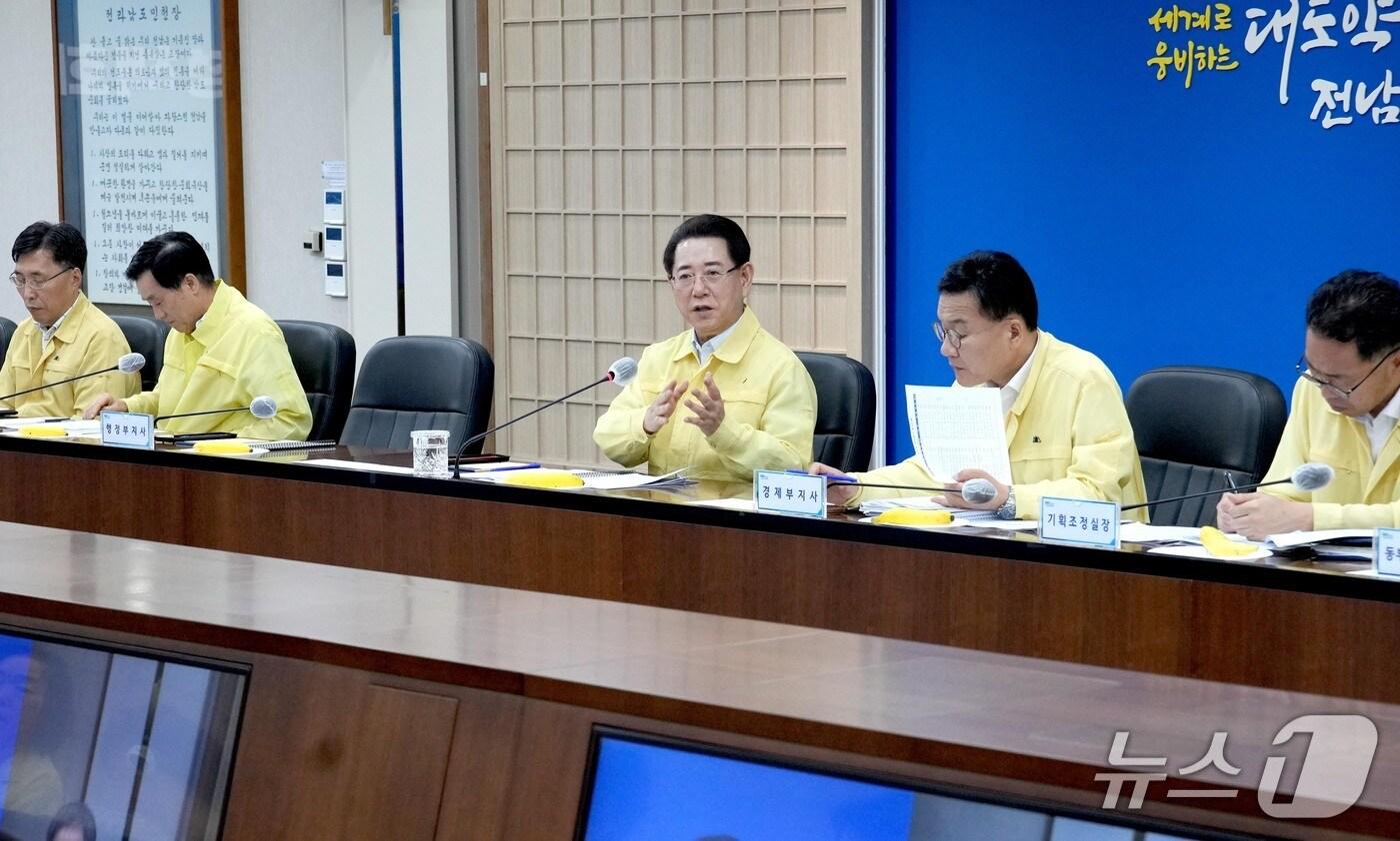 실국장 정책회의.(전남도 제공. 재판매 및 DB금지) 2025.8.19/뉴스1