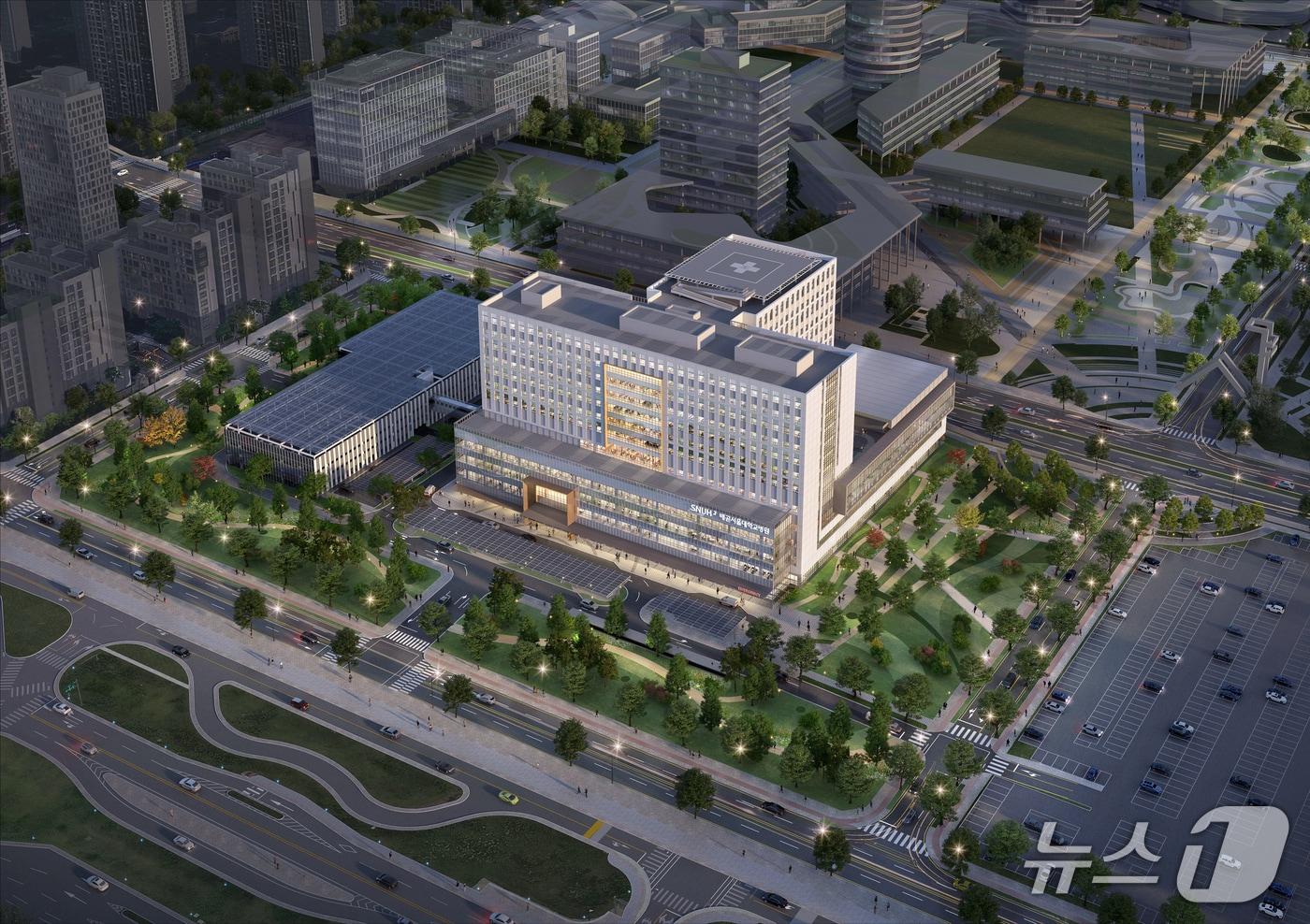 시흥배곧서울대학교병원 조감도.&#40;시흥시 제공&#41;