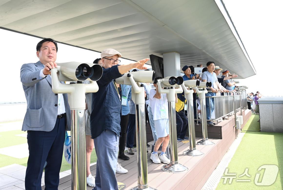 본문 이미지 - 광주 남구 통일열차 자료사진.&#40;광주 남구 제공&#41;