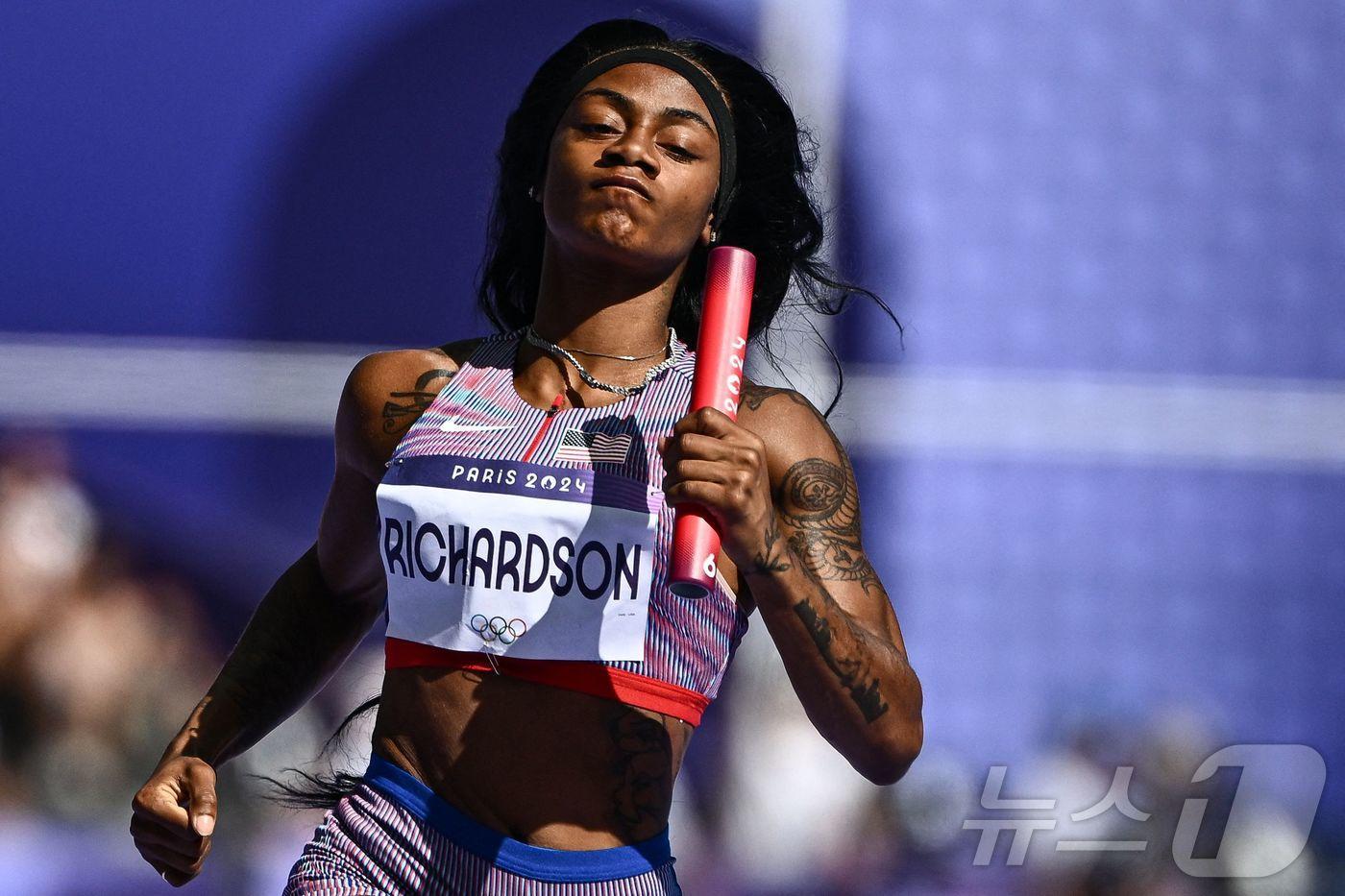 샤케리 리처드슨(미국). ⓒ AFP=뉴스1
